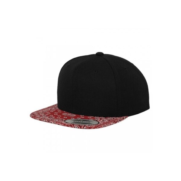 Flexfit snapback black red BD Flexfit snapbacks