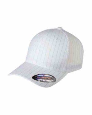 Flexfit cap white pinstripe Flexfit caps