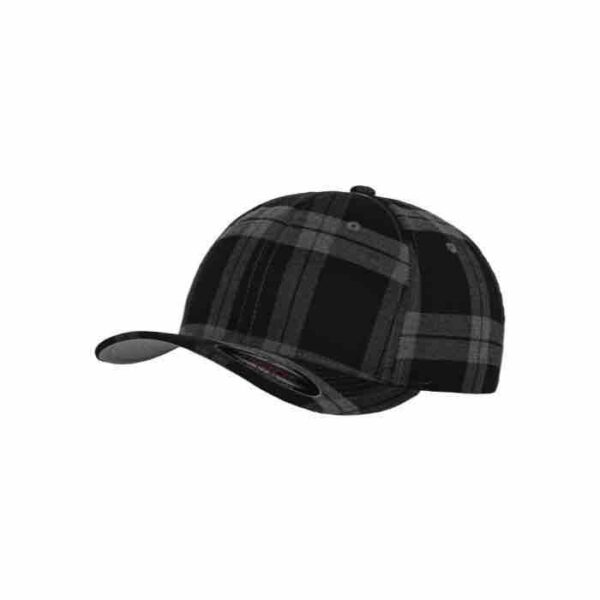 Flexfit cap Grey check_Large/X-large Flexfit caps