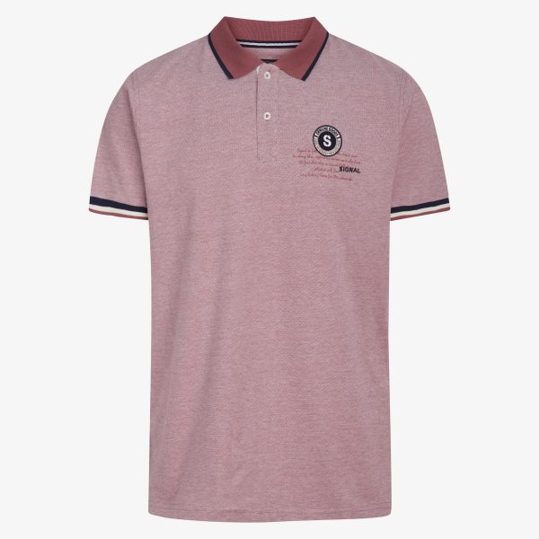 Signal polo Wales Red Russet_Medium Signal t-shirt og poloshirt