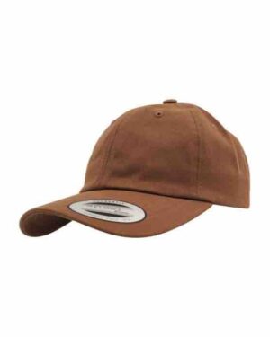 Flexfit dad cap Tan Flexfit caps