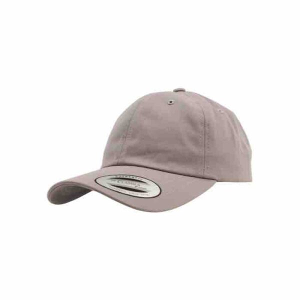 Flexfit dad cap Silver Flexfit caps