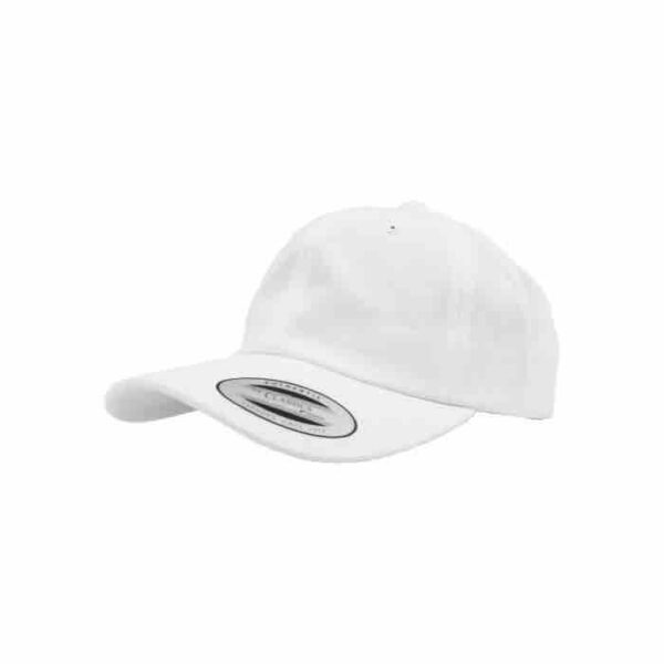 Flexfit dad cap White Flexfit caps