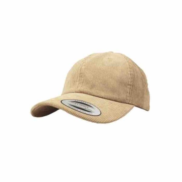 Flexfit dad cap Khaki fløjl Flexfit caps