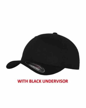 Flexfit cap 6277 Black/Black_Small/Medium Flexfit