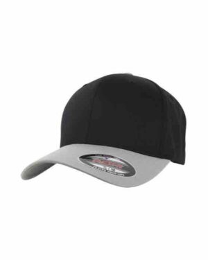 Flexfit cap 6277 Black/silver Flexfit caps