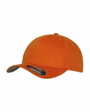 Flexfit cap Orange Flexfit caps