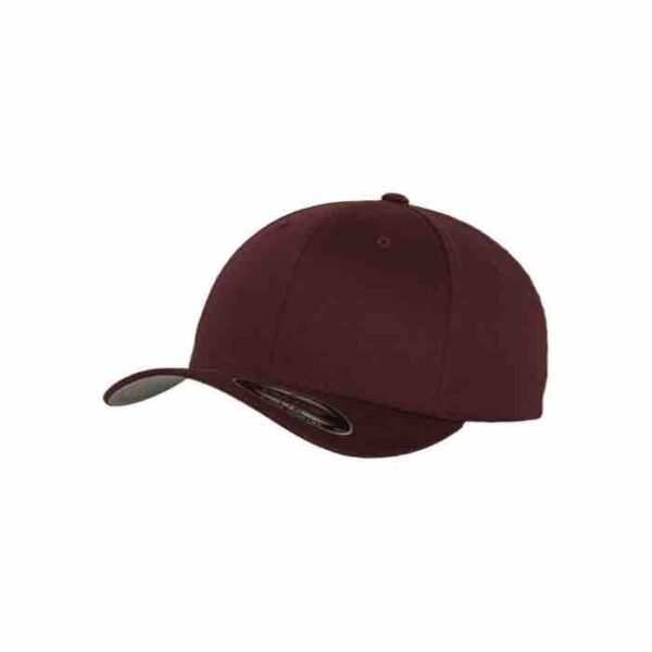 Flexfit cap Maroon Flexfit caps