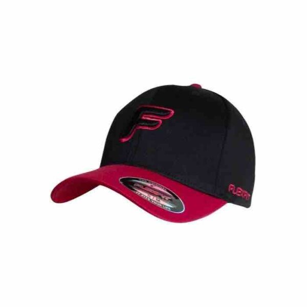 Flexfit cap Black Red Flexfit caps