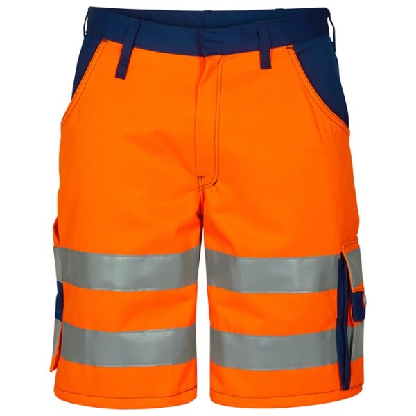 FE-Engel EN 20471 Shorts – Orange/Marine-100 FE-Engel fluorescerende tøj
