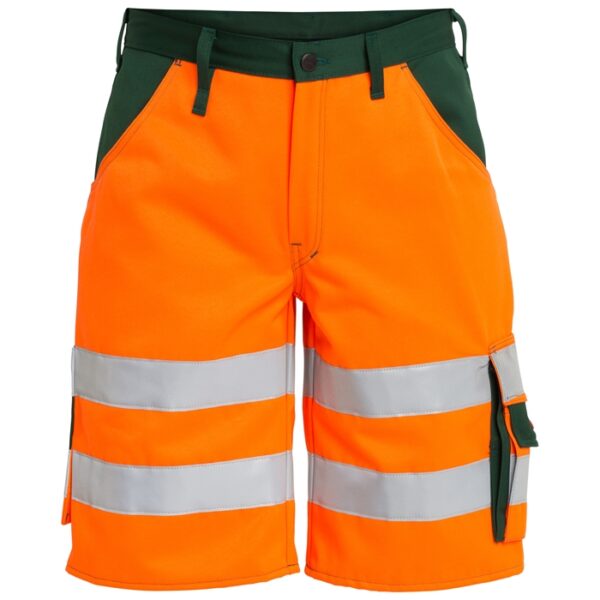 FE-Engel EN 20471 Shorts – Orange/Grøn-92 FE-Engel fluorescerende tøj