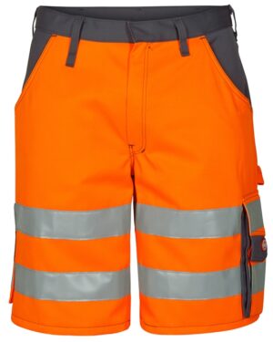 FE-Engel EN 20471 Shorts – Orange/Grå FE-Engel fluorescerende tøj