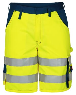 FE-Engel EN 20471 Shorts – Gul/Marine FE-Engel fluorescerende tøj