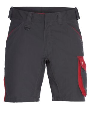 FE-Engel Galaxy Shorts – Antrazitgrå/Tomato Red FE-Engel arbejdsshorts