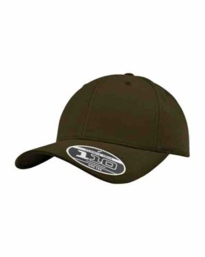 Flexfit cap One Ten strap Olive_One size Flexfit caps