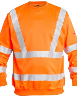 FE-Engel EN 20471 Sweatshirt – Orange FE-Engel fluorescerende tøj