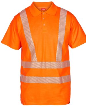 FE-Engel EN 20471 Polo T-Shirt – Orange FE-Engel fluorescerende tøj