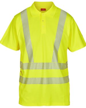 FE-Engel EN 20471 Polo T-Shirt – Gul FE-Engel fluorescerende tøj