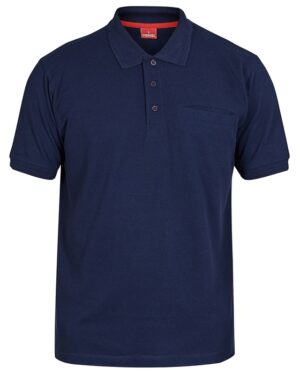 FE-Engel Poloshirt Med Brystlomme – Blue Ink FE-Engel arbejdspolo