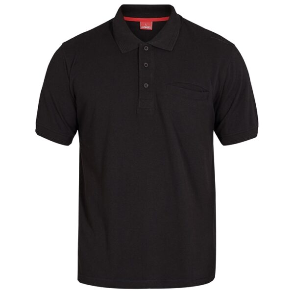 FE-Engel Poloshirt Med Brystlomme – Sort-6XL FE-Engel arbejdspolo