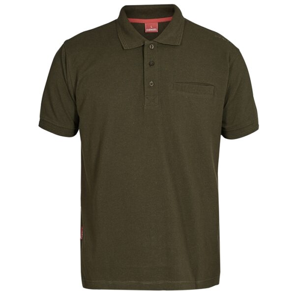 FE-Engel Poloshirt Med Brystlomme – Forest Green-3XL Anlægsgartner