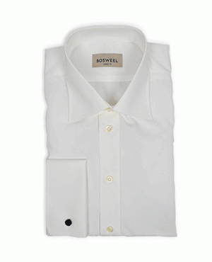 Bosweel skjorte m/ dobbelt manchett body cut 7476-41-39 / medium Outlet arbejdstøj