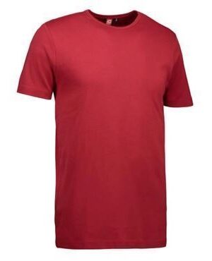 ID interlock t-shirt 0517 rød ID t-shirts