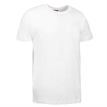 ID yes t-shirt fittet 2000 hvid-Xl ID t-shirts