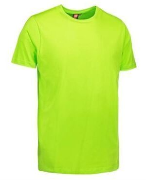 ID stretch t-shirt  0594 lime-Small ID t-shirts