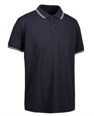 ID stretch polo 0522 navy ID polo