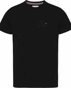 Tommy Hilfiger t-shirt dm0dm0d4411 black_Large Tommy Hilfiger t-shirt & polo