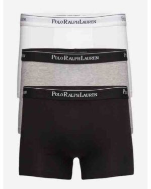 Ralph Lauren 3-pack trunks black/grey/white Polo Ralph Lauren