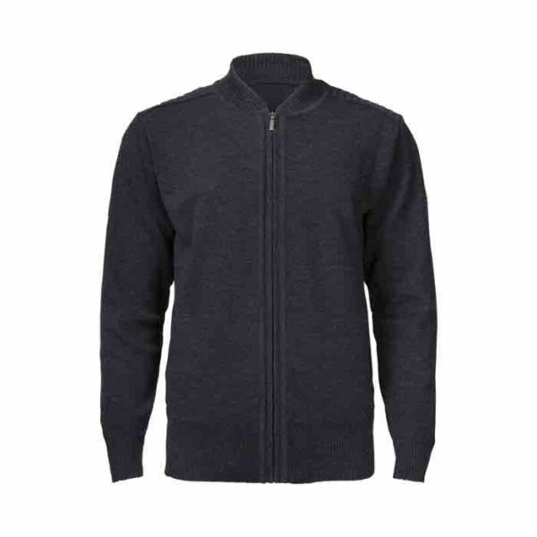 Belika zip cardigan Hamburg antracit_5X-Large Belika cardigans