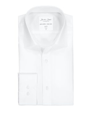 Seven Seas skjorte slim fit ss402 white Outlet arbejdstøj