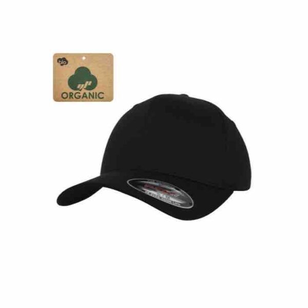 Flexfit cap 6277OC Black BCI_Small/Medium Flexfit caps