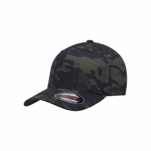 Flexfit cap Camo Black Flexfit caps