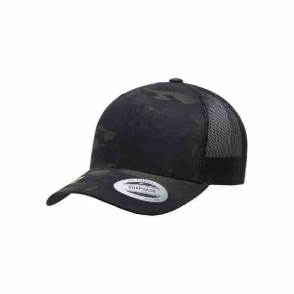 Flexfit snapback 6606MC Sort Camo Flexfit snapbacks