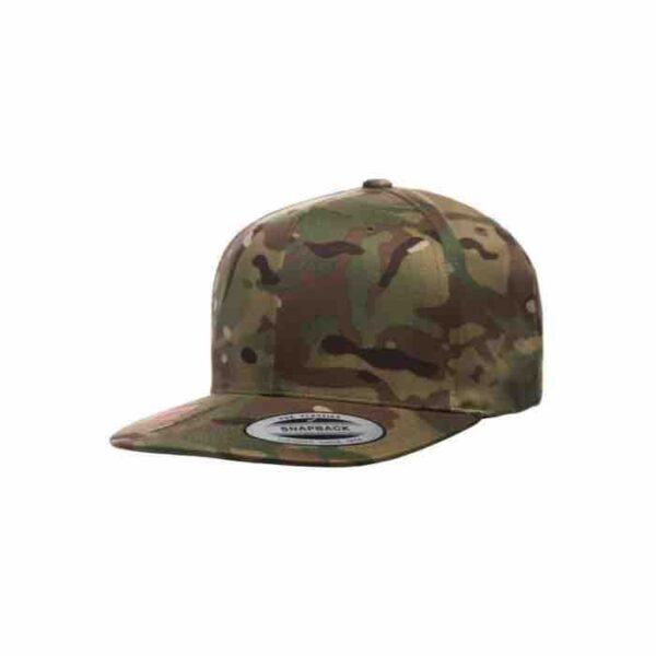 Flexfit snapback 6089MC Grøn Camo_One size Flexfit snapbacks