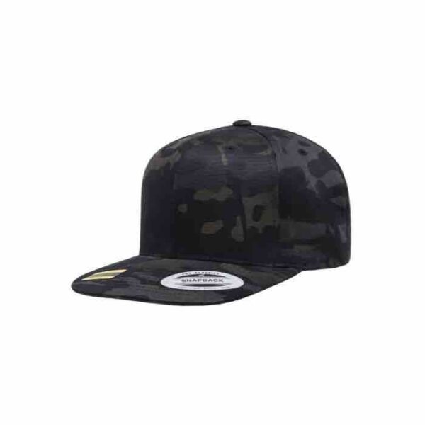 Flexfit snapback 6089MC Black Camo_One size Flexfit snapbacks