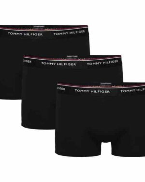 TOMMY HILFIGER UNDERWEAR 3-PACK TRUNKS Black Tommy Hilfiger underwear