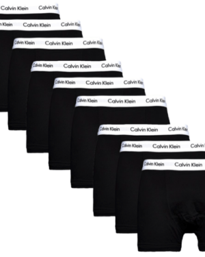 Calvin Klein trunks 9-pak sort_Large Calvin Klein undertøj
