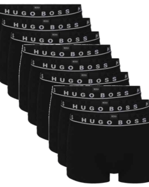 Hugo Boss 9-pack trunks 50325403-001 black Hugo Boss undertøj