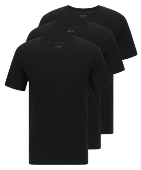 Hugo Boss 3-pack t-shirts 50325388-001 black_Large