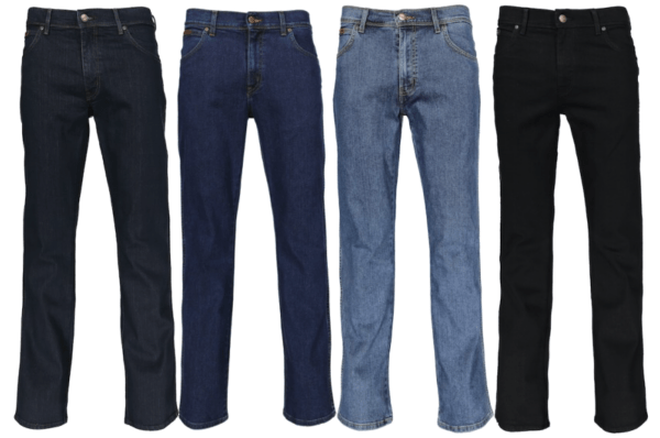 Wrangler jeans Texas stretch 4-pack Outlet arbejdstøj