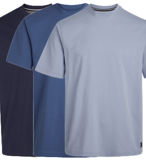 Signal 3-pak t-shirt Eddy organic_X-Large Signal t-shirt og poloshirt
