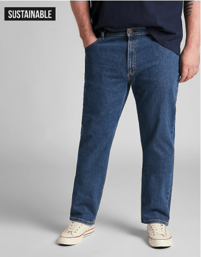 Lee jeans Brooklyn L452PXKX Stonewash_40W/30L Lee BROOKLYN STRAIGHT - Classic fit