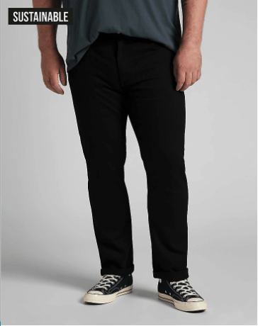Lee jeans Brooklyn L452HFAE Clean Black_34W/34L Lee BROOKLYN STRAIGHT - Classic fit