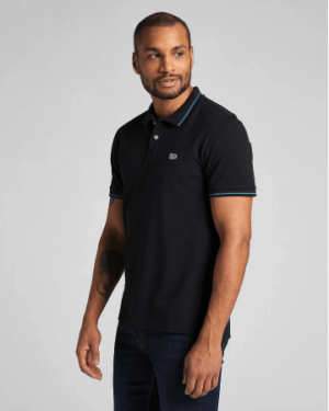 Lee polo black Lee t-shirts