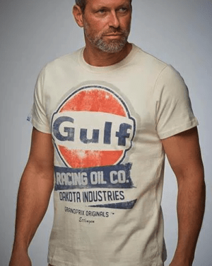 Gulf Racing t-shirt _Medium Gulf Racing