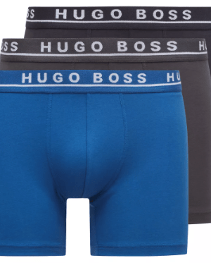 Hugo Boss 3-pack boxer briefs 50325404-001 black/blue/grey_Medium Hugo Boss undertøj